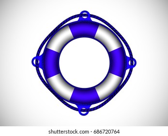 abstract Lifebuoy