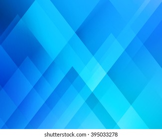 Abstract light background. Blue triangle pattern. Blue triangular background.