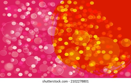 Abstract light background, bokeh light decoration