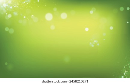 Abstract light background with bokeh effects.