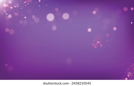 Abstract light background with bokeh effects.