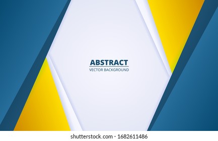 Abstract light background with colored gradient paper lines. Modern elegant design illustration for banner, cover, page, website, flyer and header. Vector illustration EPS10.