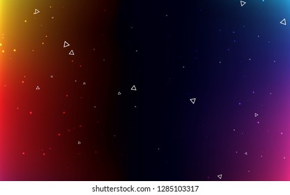 Abstract light background. colorful star light. black background.