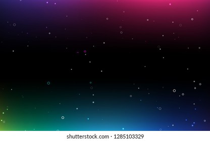 Abstract light background. colorful star light. black background.