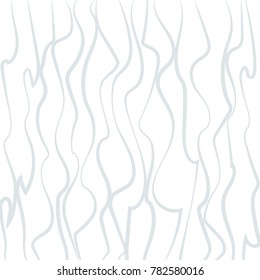 Abstract light background Curved vertical wavy lines on a white background Futuristic pattern wallpaper Element of design for creativity business decor Vector Image