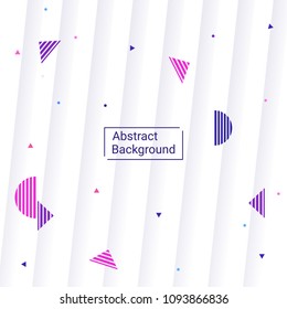 Abstract light background for poster template and flyer design illustration with copyspace for your text.