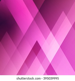 Abstract light background. Purple triangle pattern. Purple triangular background
