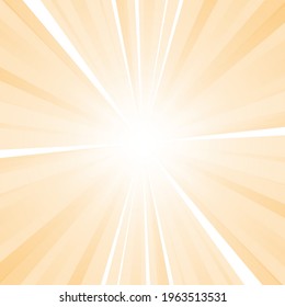 Abstract light background with sun ray. Summer vector illustration for design