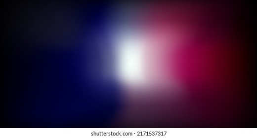 Abstract Light Background Vector Color French Flag Blue White Red