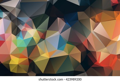 Abstract light background. Vector illustration  full Color