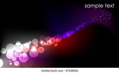 Abstract light Background - vector illustration (JPG version is also available)