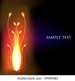 Abstract light background. Vector illustration