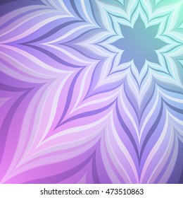 Abstract light background , violet star