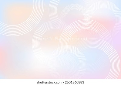 abstract light background with white circles. modern background. vector illustration. eps 10