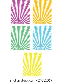 Abstract Light Backgrounds - vector illustrations