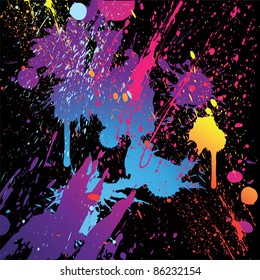 Abstract light blot background. Colorful vector illustration.