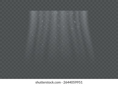 Abstract light blowing effect from air conditioner, air purifier or humidifier. Air conditioner with cold wind effect. Wind Wave Effect. Realistic movement of a thin stream of water
