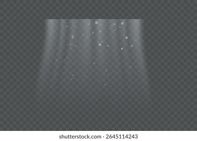 Abstract light blowing effect from air conditioner, air purifier or humidifier. Air conditioner with cold wind effect. Wind Wave Effect. Realistic movement of a thin stream of water