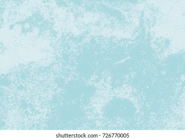 Abstract light blue background, cement or concrete wall textured. Vector illustration design with copy space.