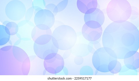 Resumen de fondo azul claro con círculos. Fondo para banners, afiches o folletos, anuncios y negocios, publicidad y sitios web, portadas para redes sociales. Vector