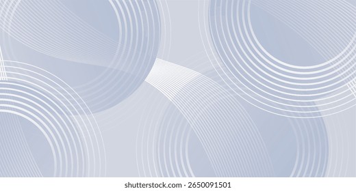 Fondo azul claro Abstractas con líneas circulares y efectos de brillo suave.