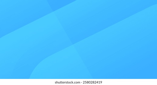 Abstract light blue background. Modern simple blue geometric design. Minimal shapes. Suit for booklet, brochure, banner, poster, website, flyer, cover, corporate, backdrop. Vector illustration