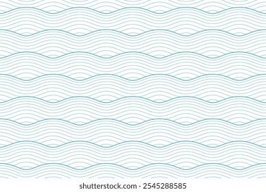 Abstractas fondo azul claro con patrón de onda sin fisuras