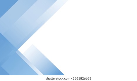 Abstrakter hellblauer Hintergrund mit quadratischen Formen überlappend