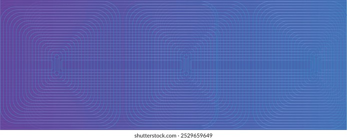 Abstract Light blue background with straight lines. Pattern of rectangle lines and shape geometric abstract background. Luxury paper cut background. Vector illustration