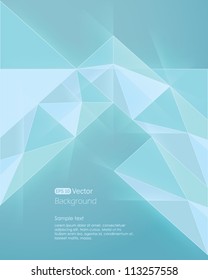 Abstract light blue background. Vector illustration