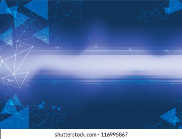 Abstract light blue background. Vector illustration