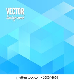 Abstract light blue background. Vector illustration.