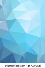 Abstract light blue background. Vector illustration