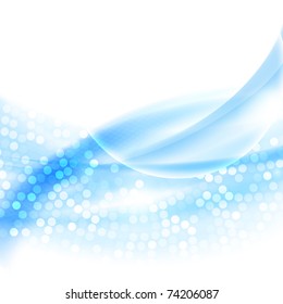 Abstract light blue background. Vector eps10 illustration