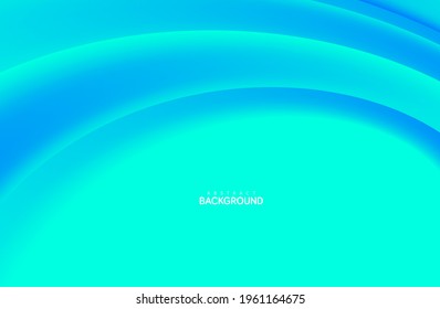 Abstract Light Blue Circular Gradient Background Design Wallpaper, Backdrop, Banner Website. Vector Eps
