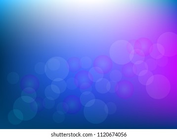 abstract light blue colorful bokeh defocused background.beautiful vector