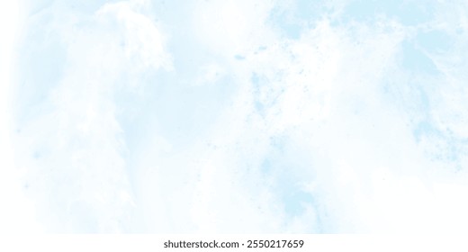 Abstract Light Blue Design with Dreamy Mist and Soft Spiral Patterns