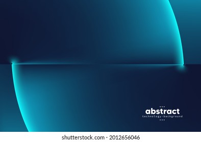 Resumen de tecnología digital azul claro, fondo de concepto de diseño y fondo de pantalla, fondo de banner, pasos vectoriales
