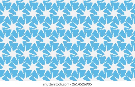 Abstract light blue floral pattern.  Seamless repeat texture ideal for textile design, website backgrounds, or decorative prints.  Modern, minimalist style evokes serenity and elegance.