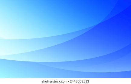 Abstract light blue gradient background. Vector illustration