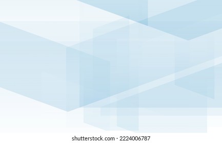 Abstract light blue graphic design presentation background web template. White and blue abstract geometric background. Vector illustration.