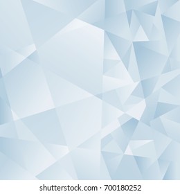 Abstract light Blue Gray polygonal background. Vector EPS 10 cmyk.