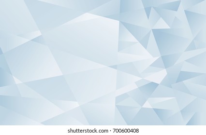 Abstract light Blue Gray polygonal background. Vector EPS 10 cmyk.