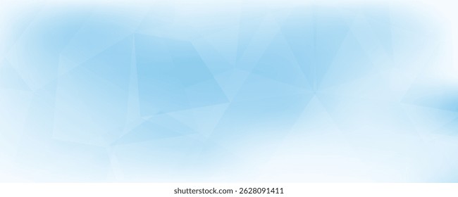 Abstractas fondo de Vertical azul claro y gris texturizado por triángulos caóticos. Patrón de Vector geométrico. Modo de color CMYK