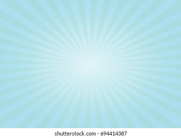 Abstract light Blue Green rays background. Vector EPS 10, cmyk