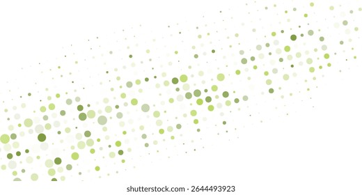 Abstraktes hellblaues, grünes Vektorrotes Banner mit einer Reihe von Kreisen, Punkten. Donuts Hintergrund. Kreatives Design Modern Simple Abstract