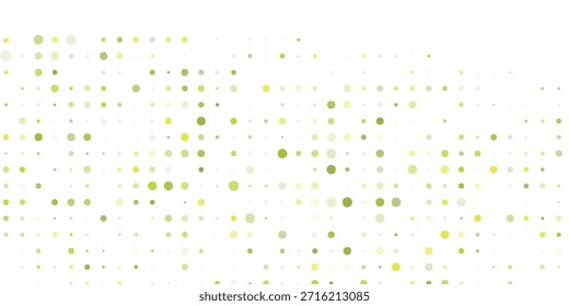 Abstract Light Blue, Green vector red banner with set of circles, dots. Donuts Background. Creative Design Template Art Modern