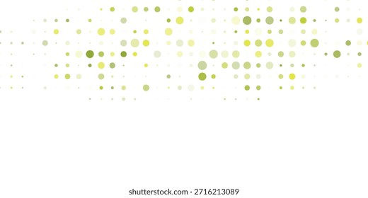Azul claro abstrato, vetor verde vermelho banner com conjunto de círculos, pontos. Fundo de rosquinhas. Modelo de design criativo Arte Design moderno simples
