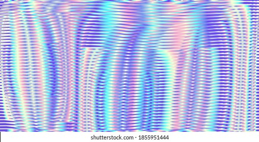 Resumen de fondo azul claro iridiscente con líneas de cuadrícula y efecto de brillo gradiente. Textura multicolor para salvapantallas web, aplicaciones móviles, tarjeta de visita, página, imagen de blog, libros, sitio.
