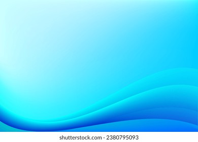 Abstract Light Blue Lineart Wave Gradient Background Template Wallpaper